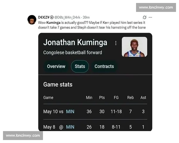 金州决裂:库明加拒 8100 万背后的双向困境 金州决裂:库明加拒 8100 万背后的双向困境